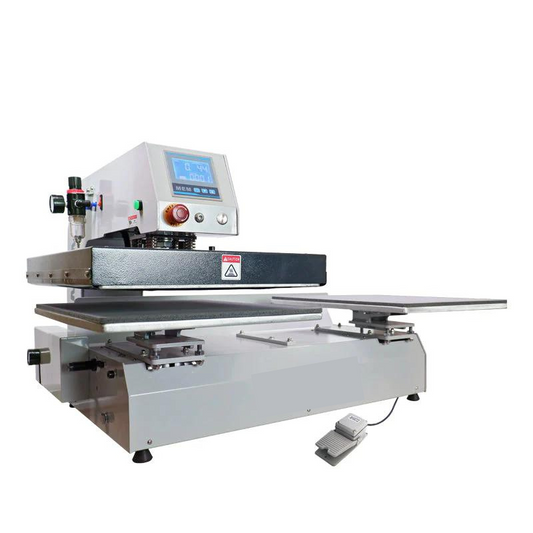 TQB-4495 16'X20' HEAT PRESS W/FULL AUTOMATIC PNEUMATIC DOUBLE STATIONS